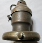 Antique  General Electric Co  1915 Pat   Light Bulb Socket W uno 1912 Shade Ring