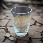Vintage Mcm Set Of 8 Clear Floral Etched 2  Shot Glasses