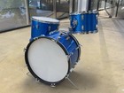 Ludwig Keystone Drum Set Vintage 60   s Blue Sparkle 12 16 20