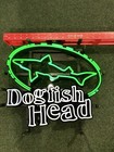 Dogfish Head Beer Led Neon Style Light Up Sign Green Shark Bar Man Cave