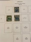 Uruguay Stamps Hinged On Computer Album Pages M u Not All Shown L-1708
