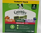 Greenies Regular Dental Dog Treats Flavor  Variety Pack  36 Count  pack Of 1 