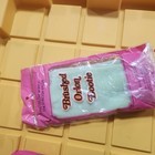 Vintage  crissa  Bootie Socks Orange Brushed Orlon Acrylic Green H34 1