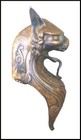 Antique French Ormolu Bronze Gargoyle Furniture Pediment Ornament Decoration