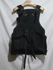 Leather Medieval Viking Renaissance Larp Chest Armour Vest - Black - Adjustable