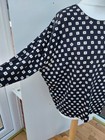 Masai Copenhagen Top Jersey Dalina Oversized Long Sleeves Black New Size Medium