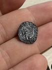 1400s Denier French Medieval Silver Billon Old Coin Crusaders Templar Cross