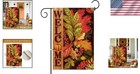Fall Garden Flag 12x18 With Double-sided Design - Perfect For Autumn Decor