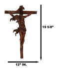 Ebros Large 19 75  High Inri Jesus Christ Cross Wall Hanging Crucifix Crosses