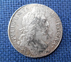 Shipwreck Treasure 1697 Half Crown English Coin Hms Association Wreck Silver Sea