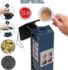 Metal Squirrel Proof Bird Feeder gravity Protection Squirrel-proof Mesh Feeders