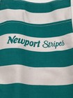New Vtg Newport Stripes Cigarettes Tote Bag Beach Green White Advertising