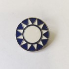 Wwii Chinese Kmt Army Cap Badge Pin Kmt Brooch Diameter 3 0cm