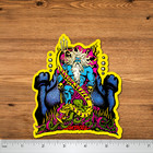 Santa Cruz Jason Jessee Neptune Sea God Vinyl 1980 s Vintage Sticker 6    2 Pack
