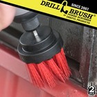 Drill Brush 2 Inch Diameter Outdoor Scrub Brush For Bird Baths  Garden Statues