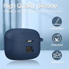 For Jbl Tune Buds Case Cover  Soft Silicone Protective Earbuds Case Front Blue