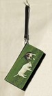 Bull Terrier Clutch Bag wallet  Faux Leather  Multi Compartments   Card Slots