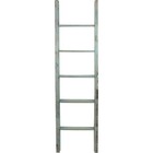 Ekena Millwork Decr019x072x04ldrbu Vintage Farmhouse 5 Rung Ladder Barnwood