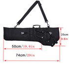 Tactical Black Rifle Scabbard Military Gun Holster Shotgun Carrier Bag 29  