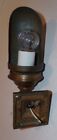 Antique Vintage Brass Ship Boat Train Lighting Lamp 120v Light X2115-2116