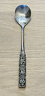 Vintage Viking Pewter Spoon Norway Large Nordic Pattern Handle Serving