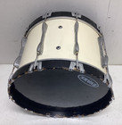 Pearl 22  Championship Series Marching Band Bass Drum White