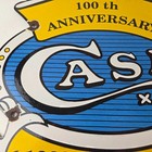 Vintage Case Xx Knives Sign - 12  General Store Shop Hunting Gas Porcelain Sign