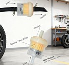 10-pack 3 16  Magnetic Inline Fuel Filter  Universal Gas Filter For    