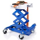 Transmission Jack 450lbs Low Profile Heavy Duty Lift 7 -23  Blue