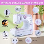 Portable Electric Sewing Machine Crafting Mending Machine 12 Built-in Stitches