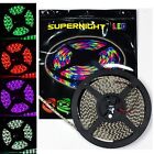 5m Rgb 3528 5050 Smd Flexible Led Strip Rope Light Dc 12v remote Waterproof