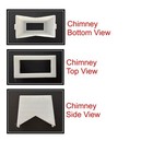 Wolverine   town   Country  Dollhouse Replacement Part   Chimney