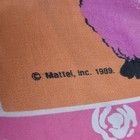 Vtg 1989 Barbie Mattel Sleeping Bag Kids Children 55  X 28  Clean Ready To Use