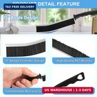 Dfacio 11pcs Crevice Cleaning Brush Set  Hard Bristle Cleaning Supplies For Kitc