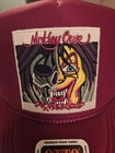 M  tley Cr  e Dr  Feelgood Otto Trucker Hat Maroon Mesh Foam Fabric 