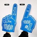 3 Pcs 18 Inch Giant Foam Fingers  We re Number 1 Finger Foam Fingers  