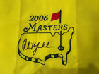Phil Mickelson Signed autographed 2006 Masters Golf Pin Flag Psa