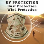 Cooling Uv Protection Neck Gaiter   Breathable Balaclava Face Mask Bandana Scarf
