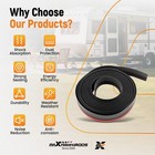 Rv Slide Out Seal Wiper 1 2   X 2 75in X 35ft Replacement Weather Strip Black