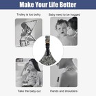 Portable Baby Carrier Wrap Adjustable Sling For Infants   Toddlers