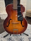 Vintage Silvertone H710 Archtop Acoustic Guitar From 1958 Very Nice Condition 