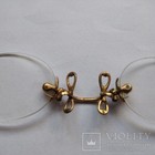 Antique Pince Nez  Pinch Nose Spectacles No Frame Glasses  Original Case Vintage
