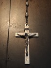 Sterling Silver And Stone Rosary Beads Crucifix Cross 24 Inch And 39 Grams