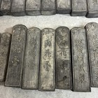 Vintage Japanese Sumi Ink Sticks Lot Of 30 Mixed Sizes 2 20 Lb Calligraphy As-is