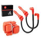 Ignition Coil   Spark Plug Wires For Polaris Rzr Xp 4 Trail S 900 1000 Rs1 Turbo