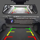 10   Touch Screen 4k Hd Car Mirror Dash Cam Rear View Mirror Camera Night Vision