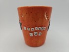 Vtg Scaredy Cat Halloween Votive Candle Cup Tuxedo Cat Fall Decor 90s