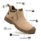 Composite Toe Safety Shoes Mens Work Shoes Protective Boots Water Resistant