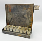 Jewish 50 Old Hand Made Judaica Original Folk Art Primitive Tin Hanukkah Menorah