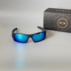 Oakley Gascan Polarized Sunglasses Oo9014 Matte Black prizm Deep Water H2o